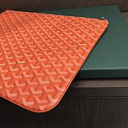 Okify Goyard Senat GM Pouch In Red 40x29cm - 2