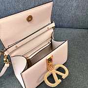 Okify Valentino Garavani Vsling Handbag With Jewel Logo In Cream White 22x17x9cm - 6
