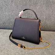 Okify Valentino Garavani Vsling Handbag With Jewel Logo In Black 22x17x9cm - 2