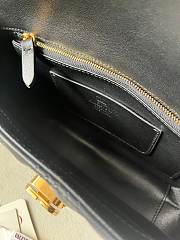 Okify Valentino Medium Quiltie 67 Bag In Black 23x17x8cm - 6