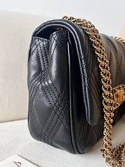 Okify Valentino Medium Quiltie 67 Bag In Black 23x17x8cm - 4