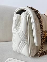 Okify Valentino Medium Quiltie 67 Bag In White 23x17x8cm - 2
