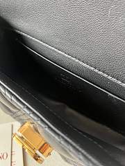 Okify Valentino Small Quiltie 67 Bag In Black 19x13x6cm - 5