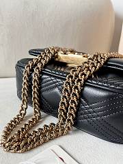 Okify Valentino Small Quiltie 67 Bag In Black 19x13x6cm - 2