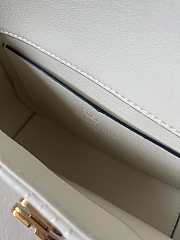 Okify Valentino Small Quiltie 67 Bag In White 19x13x6cm - 3