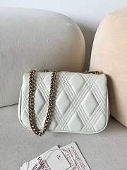 Okify Valentino Small Quiltie 67 Bag In White 19x13x6cm - 2
