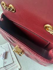 Okify Valentino Small Quiltie 67 Bag In Red 19x13x6cm - 5