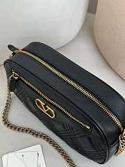 Okify Valentino Medium Quiltie 67 Shoulder Bag In Black 24x16x6.5cm - 2