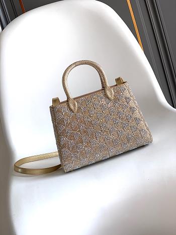Okify Bvlgari Serpentine Duo Top Handle Bag In Gold And Silver 21.5x15x6cm