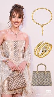 Okify Bvlgari Serpentine Duo Top Bag - Cinta Laura Kiehl - 1