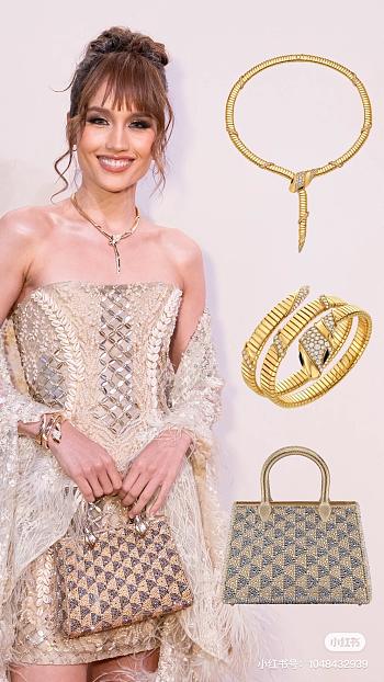 Okify Bvlgari Serpentine Duo Top Bag - Cinta Laura Kiehl