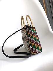 Okify Bvlgari Serpentine Duo Top Handle Bag In Multicolor 21.5x15x6cm - 6