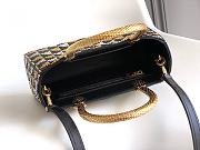 Okify Bvlgari Serpentine Duo Top Handle Bag In Multicolor 21.5x15x6cm - 5