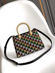 Okify Bvlgari Serpentine Duo Top Handle Bag In Multicolor 21.5x15x6cm - 3