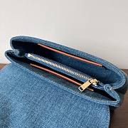 Okify Celine Teen Nino Bag In Denim Blue 20.5x13x8cm - 3