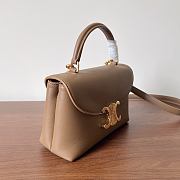 Okify Celine Medium Nino Bag In Brown 25x17.5x10cm - 3