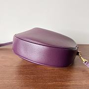 Okify Celine Teen Celine Lulu In Deep Burgundy Grained Calfskin 21x24x5cm - 5