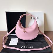 Okify Celine Teen Celine Lulu In Pink Grained Calfskin 21x24x5cm - 1