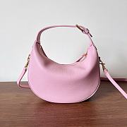 Okify Celine Teen Celine Lulu In Pink Grained Calfskin 21x24x5cm - 3