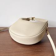 Okify Celine Teen Celine Lulu In Cream White Grained Calfskin 21x24x5cm - 6