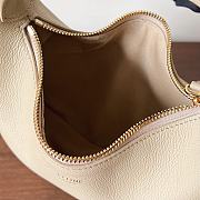Okify Celine Teen Celine Lulu In Cream White Grained Calfskin 21x24x5cm - 2