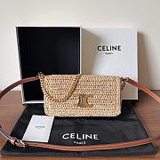 Okify Celine Multipochette In Raffia Bag 23x11x4cm - 1
