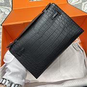 Okify Hermes So Black Kelly Pochette Bag 22cm  - 3
