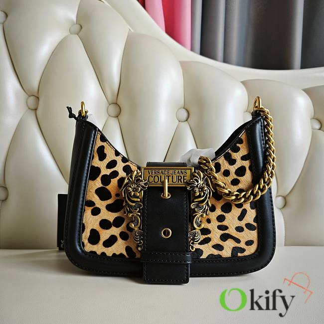 Okify Versace Jeans Couture Leopard Bag 21x13x6cm - 1