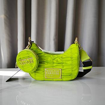 Okify Versace Jeans Couture Bag In Green 21x13x6cm