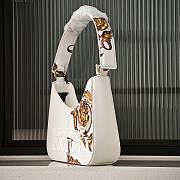 Okify Versace Jeans Couture Underarm Bag In White 25x21x6cm  - 3