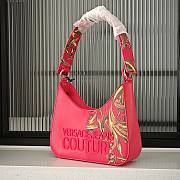 Okify Versace Jeans Couture Underarm Bag In Red 25x21x6cm  - 6