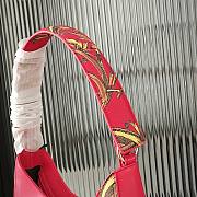Okify Versace Jeans Couture Underarm Bag In Red 25x21x6cm  - 2