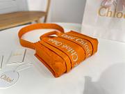 Okify Chloe Small Woody Bag In Pumpkin Orange 26.5x20x8cm - 2
