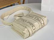 Okify Chloe Small Woody Bag In Cream White 26.5x20x8cm - 4
