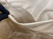 Okify Chloe Medium Woody Bag In Cream White 37x26x12cm - 2
