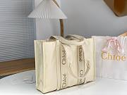 Okify Chloe Large Woody Bag In Cream White 42x31.5x13.5cm - 6