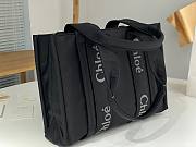 Okify Chloe Large Woody Bag In Black 42x31.5x13.5cm - 4