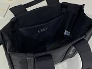 Okify Chloe Large Woody Bag In Black 42x31.5x13.5cm - 2