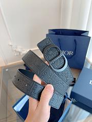 Okify Dior Enhance Edition Black Belt 35mm - 3