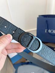 Okify Dior Enhance Edition Black Belt 35mm - 4