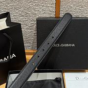 Okify Dolce & Gabbana Devotion Black Belt 30mm - 3