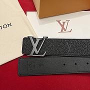 Okify Louis Vuitton All Black Belt 40mm - 5