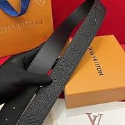 Okify Louis Vuitton All Black Belt 40mm - 4