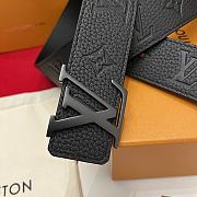 Okify Louis Vuitton All Black Belt 40mm - 2