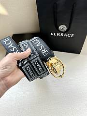 Okify Versace Black Medusa Belt 38mm - 4