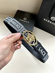 Okify Versace Black Medusa Belt 38mm - 3