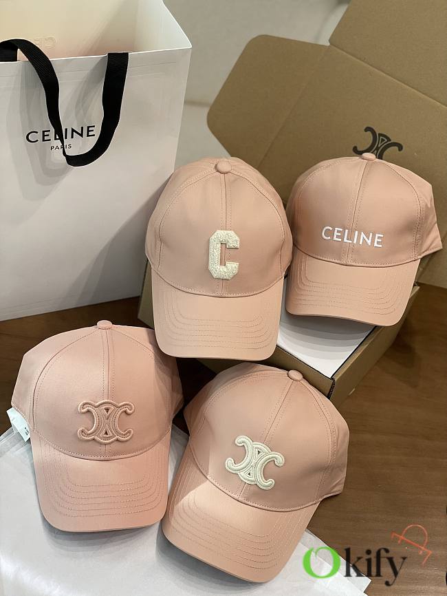 Okify Celine Pink Cap - 1