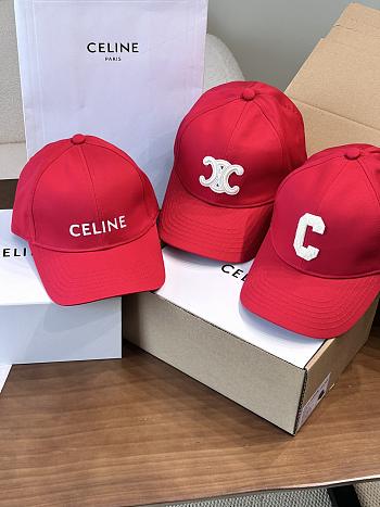 Okify Celine Red Cap