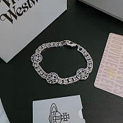 Okify Vivienne Westwood Silver Men Bracelet 24950 - 4