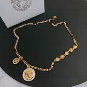 Okify Versace Medusa Gold Necklace - 6